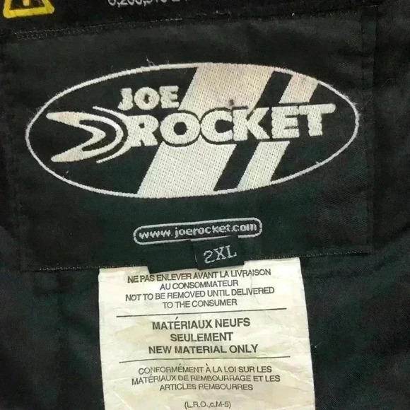 Joe Rocket touring Motorcyckle Riding jacket Sz XXL - Picture 4 of 6